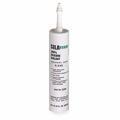 Silicone Sealant 10.15oz Cartridge Black