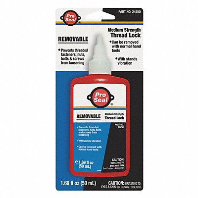 Removable Threadlocker 50mL Bottle Blue