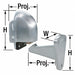 Door Stop Wall-Mount Satin Chrome