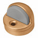 Dome Door Stop Floor Mount Satin Bronze