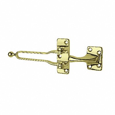 Chain Door Guard Swinging Bar Brass