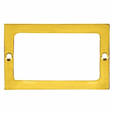 Card Holder Polished Brass