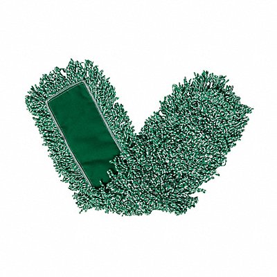 Dust Mop Green Microfiber