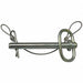Hitch Pin 7/8 in dia 6.5 in L Steel