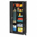 Storage Cabinet 78 x36 x24 Black 5Shlv