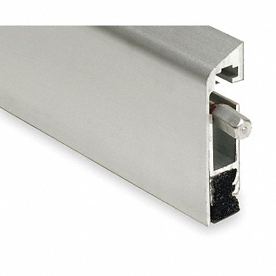 Automatic Door Bottom 1/4x36In Aluminum