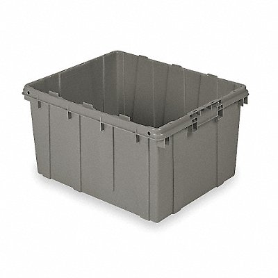 Nesting Container Gray Polyethylene