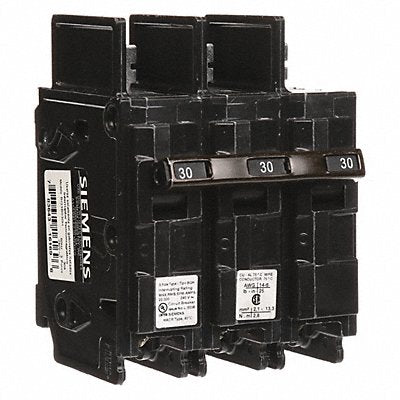 Circuit Breaker 30A Bolt On 240V 3P