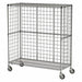 Wire Cart 3-Sided 24 in W 60 in L