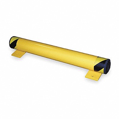 Floor Stop Bollard 4-1/2 Dia Yellow