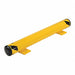 Floor Stop Bollard 4-1/2 Dia Yellow