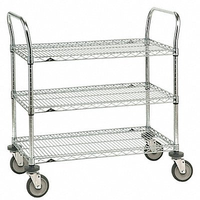 Wire Cart 18 in W 36 in L Steel