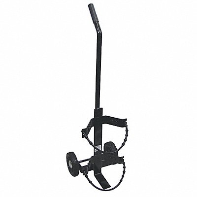 Fire Extinguisher Cart Black Steel