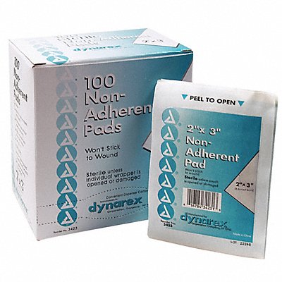 Non-Adherent Pad Sterile Rayon PK100