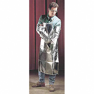 Bib Apron Aluminized 30 in L 24 in W