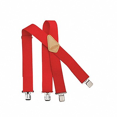 Suspenders Red