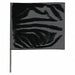 Marking Flag 18  Black PVC PK100