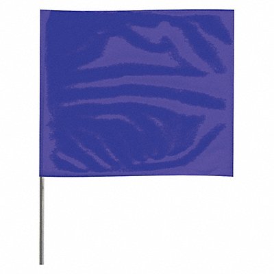 Marking Flag 18  Blue PVC PK100