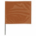 Marking Flag 21  Brown PVC PK100