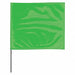 Marking Flag 36  Glo Green PVC PK100