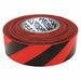 Flagging Tape Red/Black 300ft x 1-3/8 In