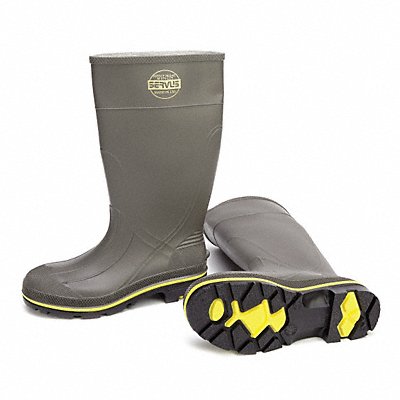 D0378 Rubber Boot Men s 6 Knee Gray PR