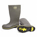 D0378 Rubber Boot Men s 6 Knee Gray PR