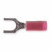 Fork Terminal Tin Copper Red PK100