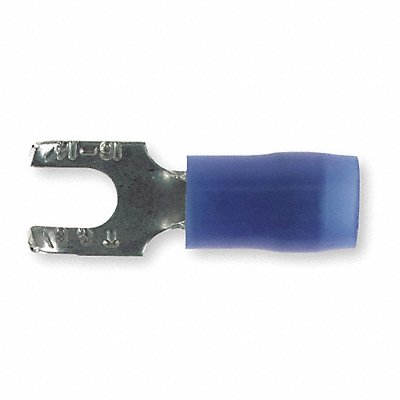 Fork Terminal Tin Copper Blue PK100