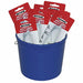 Pail of 25 Utility Knives 10-1/2 in Red