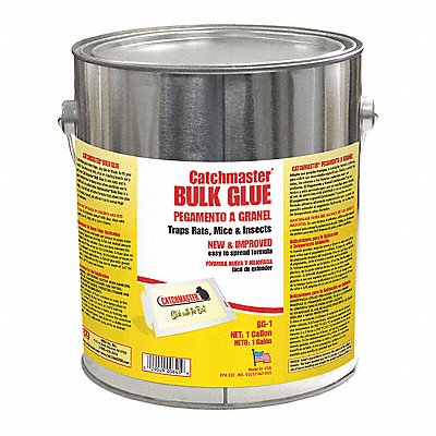 Rodent Glue Trap 1 gal 7 1/2in H Clr/Yel