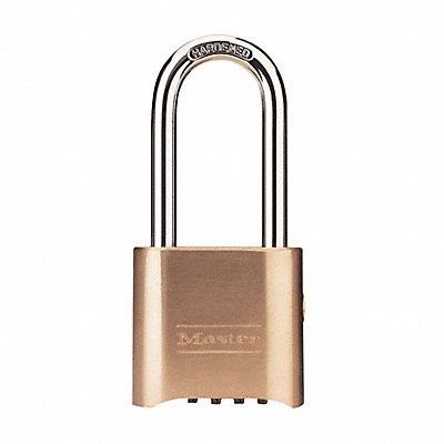 Combination Padlock 1 1/2 in Rectangle