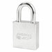 Keyed Padlock 3/4 in Rectangle Silver