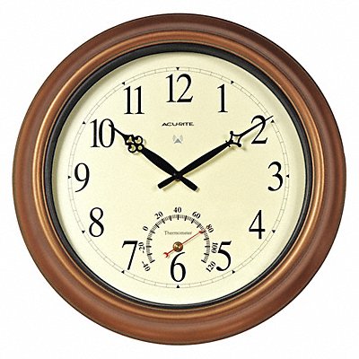 Wall Clock Analog Battery