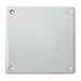 Blank Wall Plate Stnd Wht 2Gng PlyPwEnam