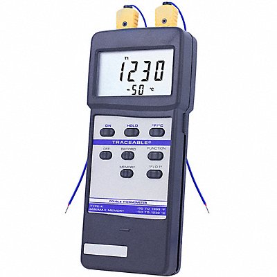 Thermocouple Thermometer 2 Input Type K