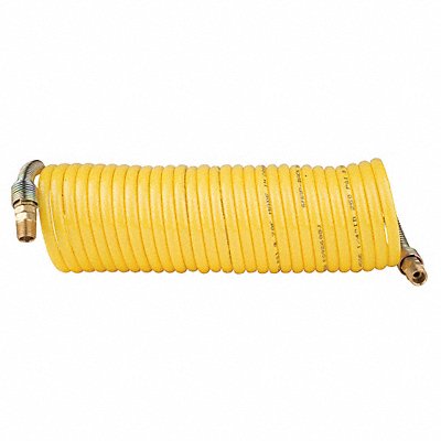 Coiled Air Hose 1/4 ID x 25 ft.