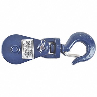 Snatch Block Safety Swivel Hook 4000 lb.