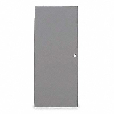 D3527 Flush Steel Door Cylindrical 80x32 In