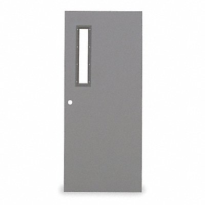 D3695 Metal Door With Glass Type 2 84 x 36 In