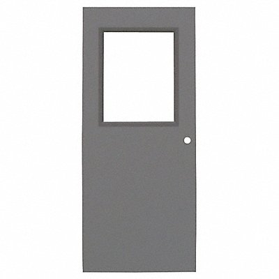 D3717 Metal Door With Glass Type 1 84 x 30 In