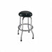 Round Stool Black 27.5 H