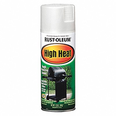 Spray Paint High Heat Silver 12 oz.