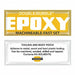 Epoxy Adhesive Packet 1 1 Mix Ratio PK10