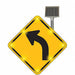 LED Traffic Sign Aluminum 30 x 30 