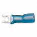 Fork Terminal Lockng #6 Stud Blue PK25