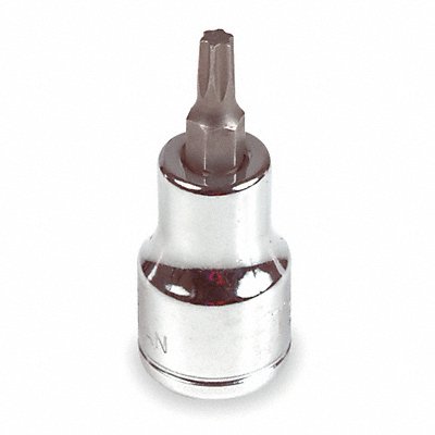 Socket Bit Steel 3/8 in TpSz T45