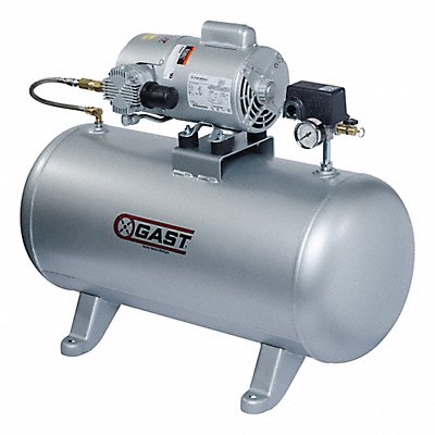 Piston Air Compressor 0.333 hp 3.1 cfm