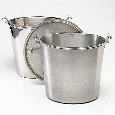 Pail Cover 12 1/8 in Dia Silver