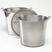 Lab Pail 3.5gal 10 1/8in H 304 3/4mm Dia